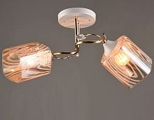 Люстра потолочная двухрожковая Мелодия Света Е27 Медь картинка 